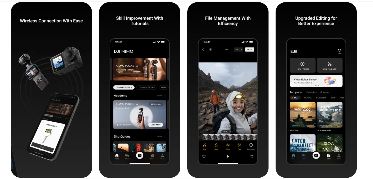 dji mimo app update osmo 360