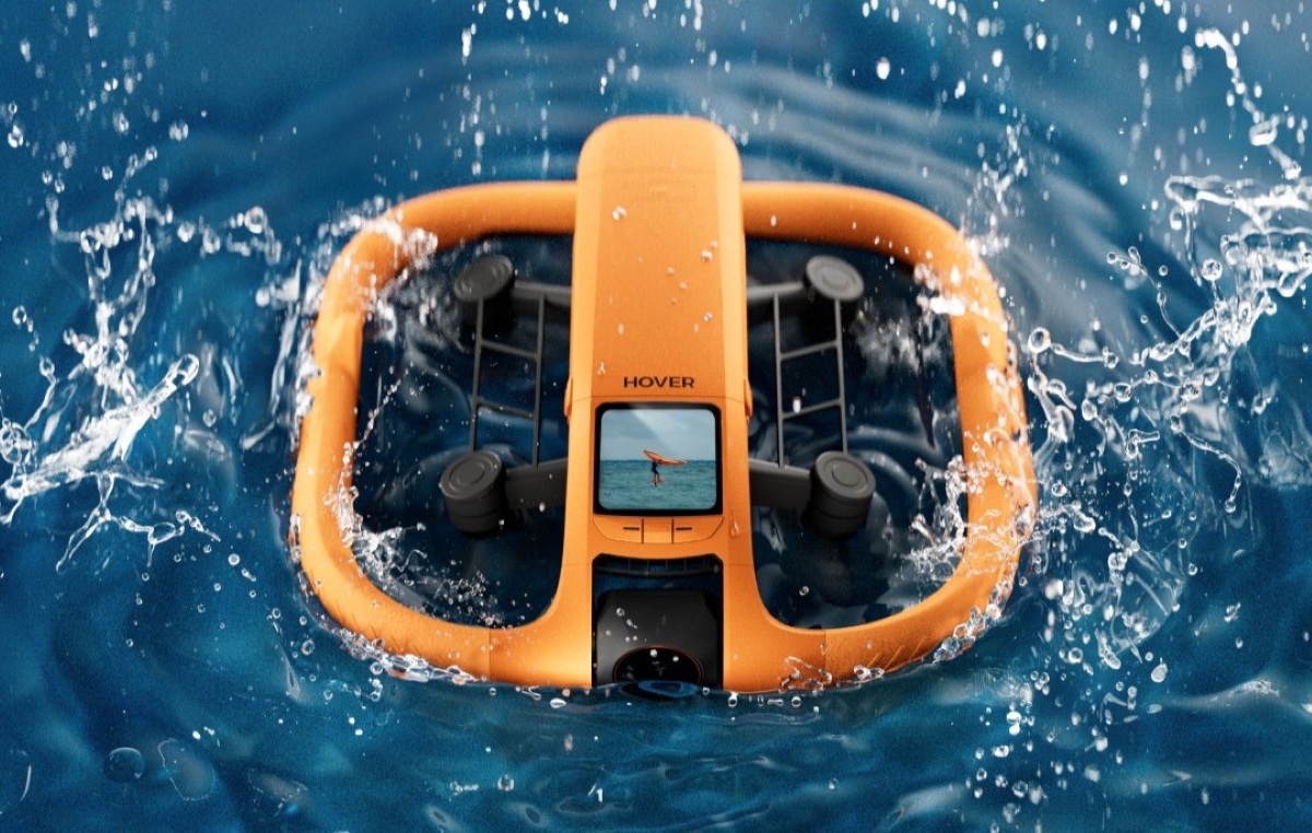 hoverair aqua new drone waterproof launch indiegogo campaign