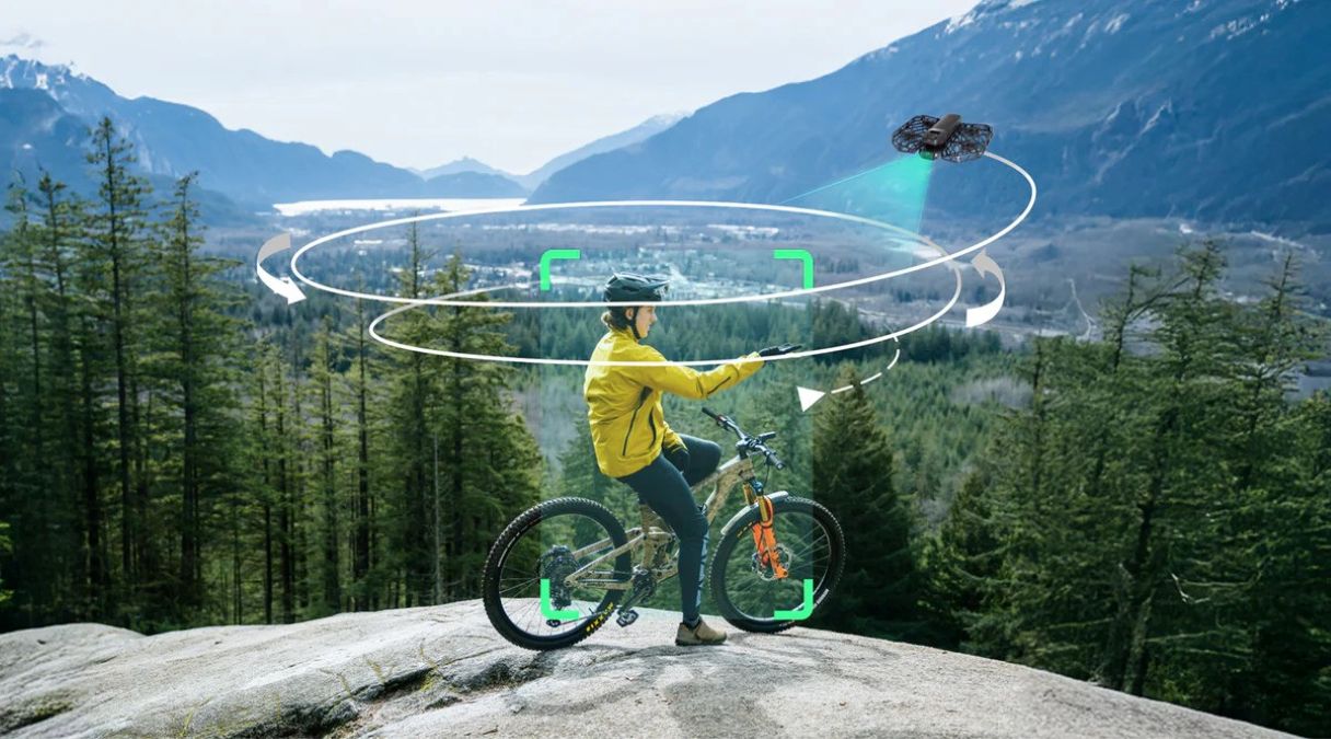 hoverair x1 pro drone spiral mode new firmware update