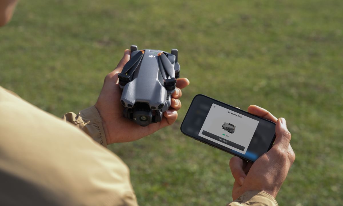 Обновление приложения DJI Fly добавило поддержку Mini 5 Pro