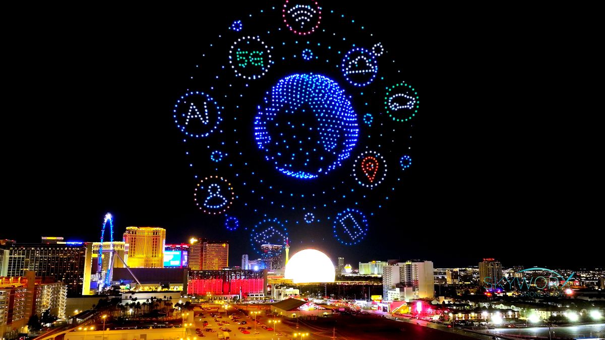 Skyworx Drone Shows ces 2026