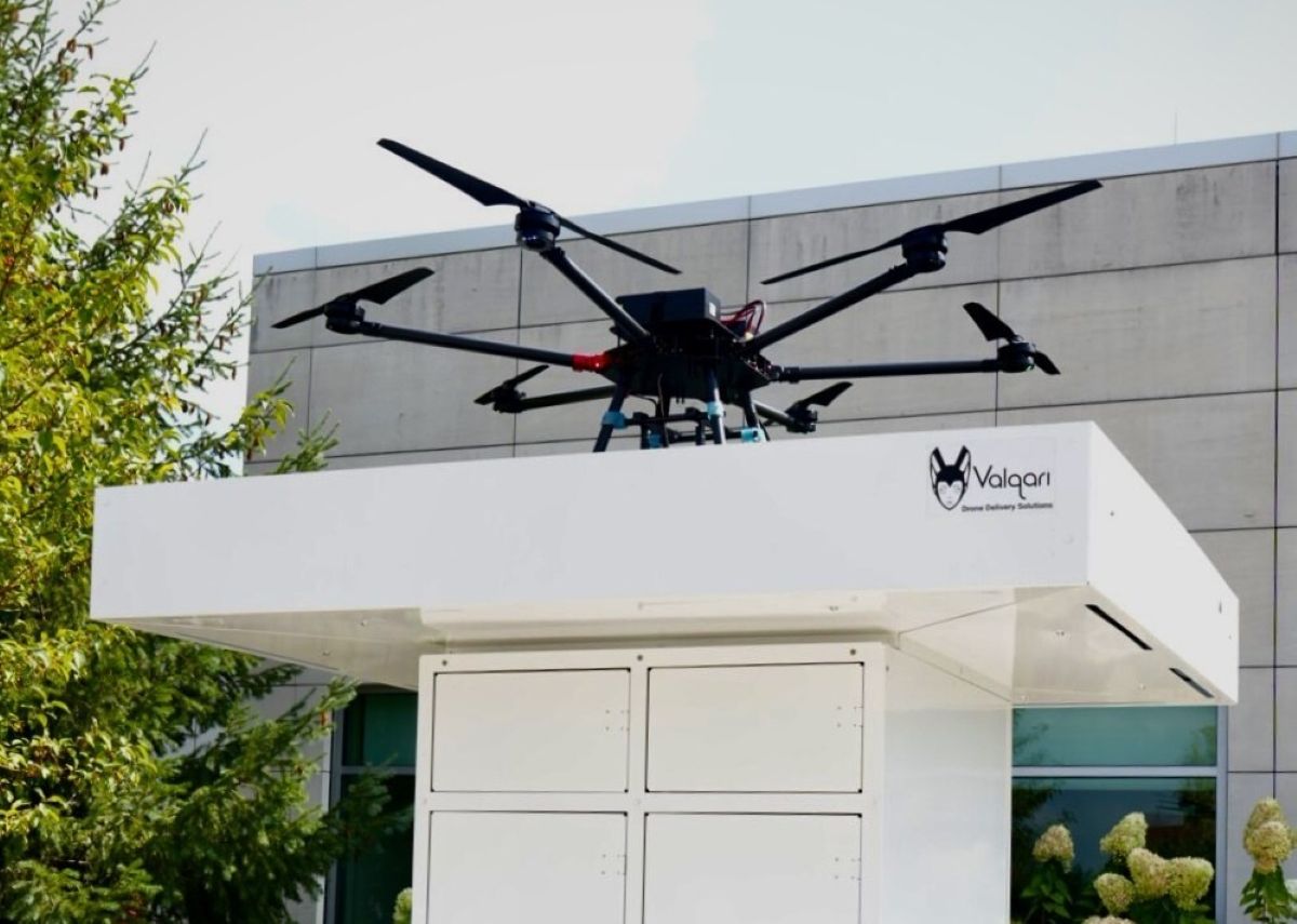 Valqari drone delivery patent