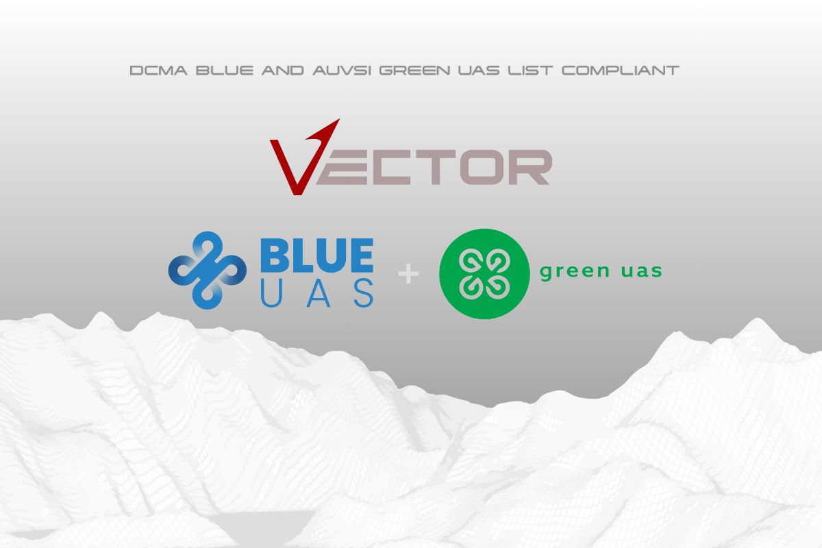 vector longbow drone blue green uas