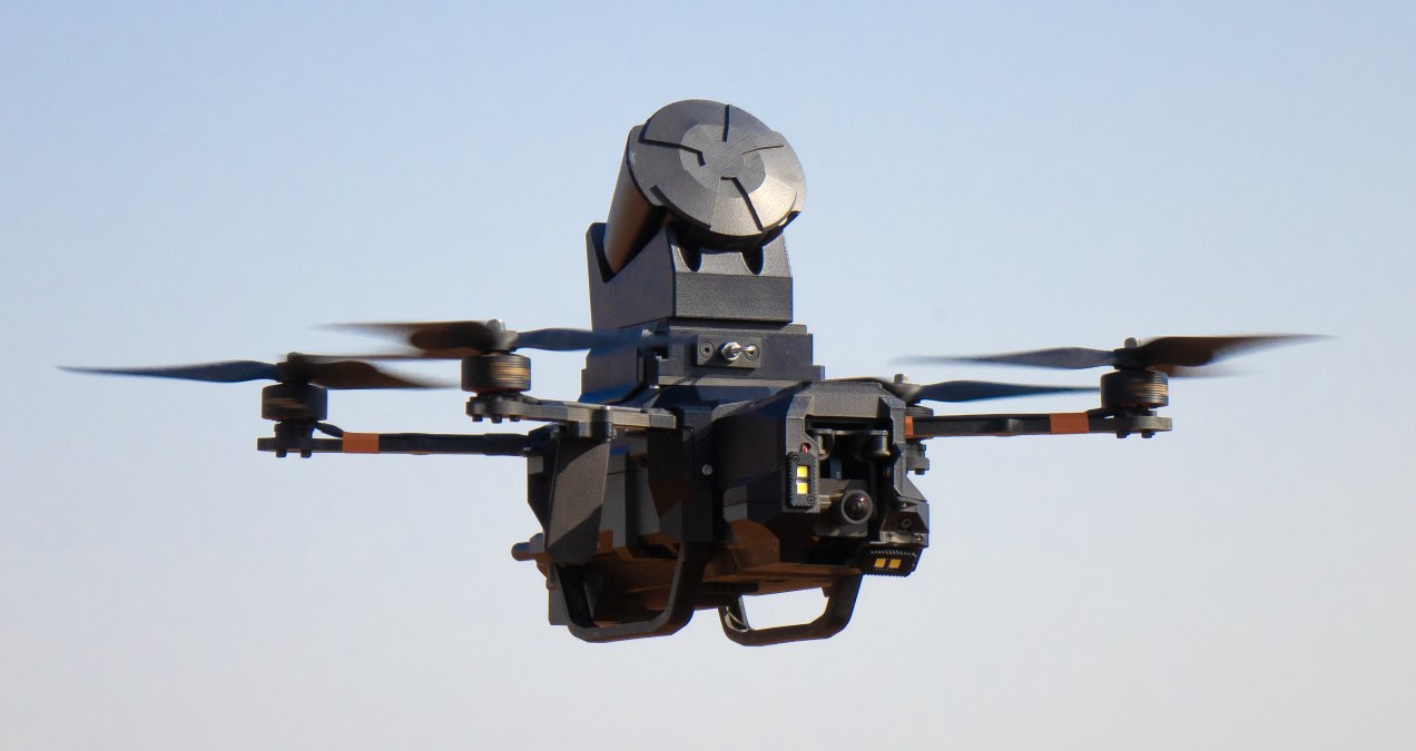 XTEND parazero drone net catcher rogue uas scorpio 1000