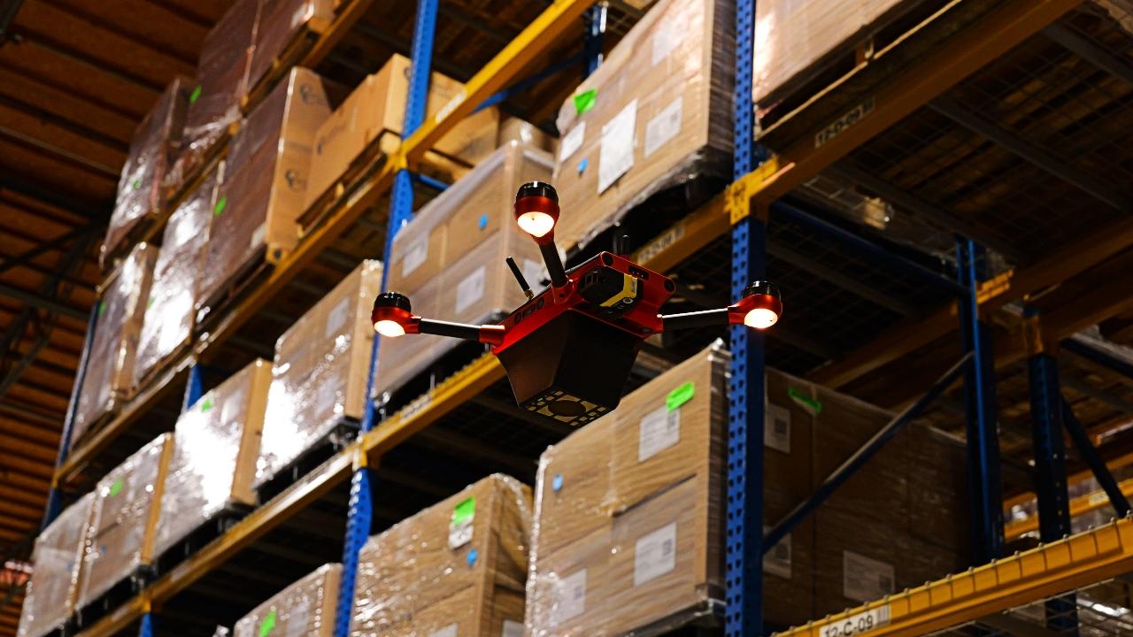 corvus one inventory warehouse drone