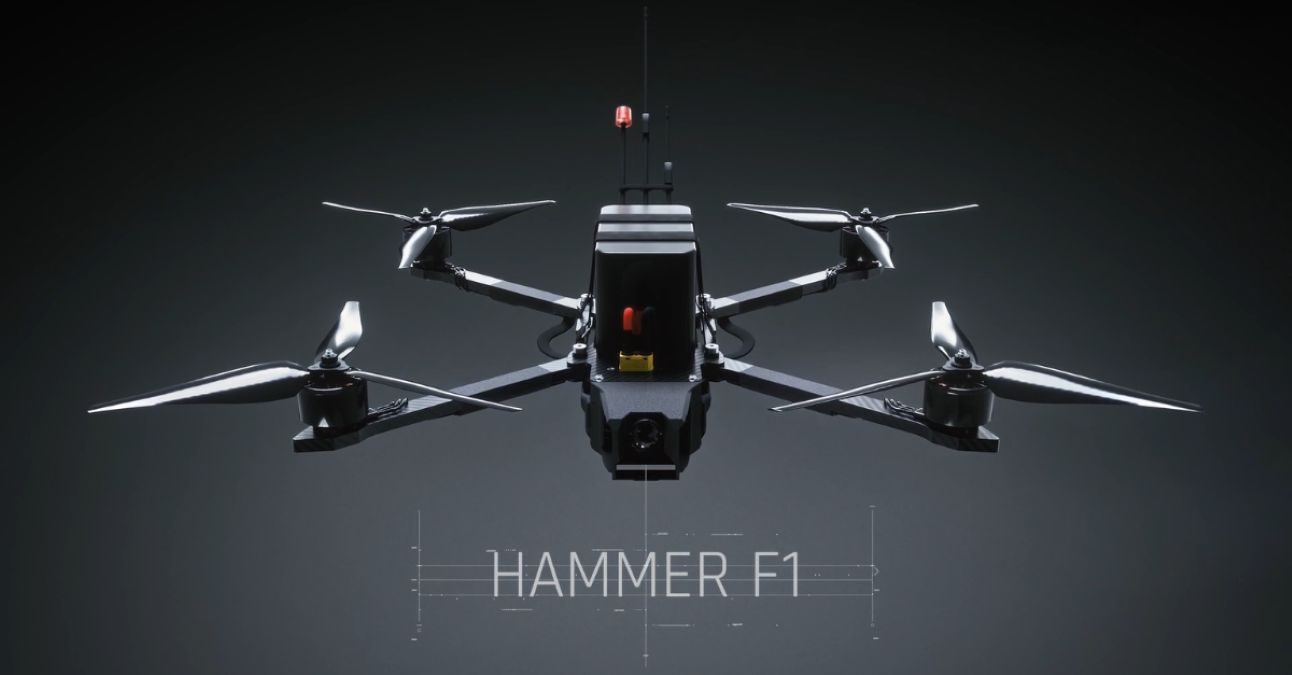 Встречайте Hammer F1 – складной дрон для американских войск