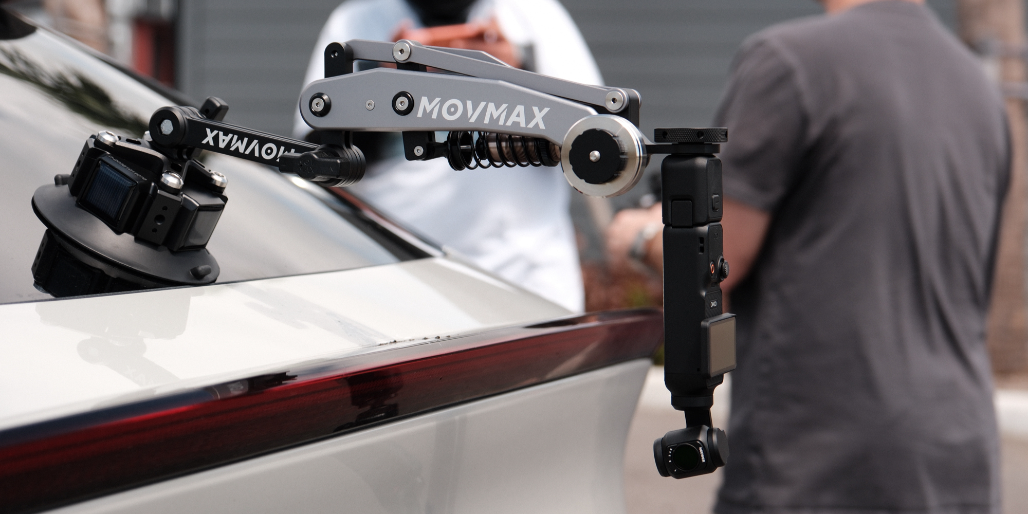 DJI Pocket 360 car gimbal arm Movmax Blade Arm