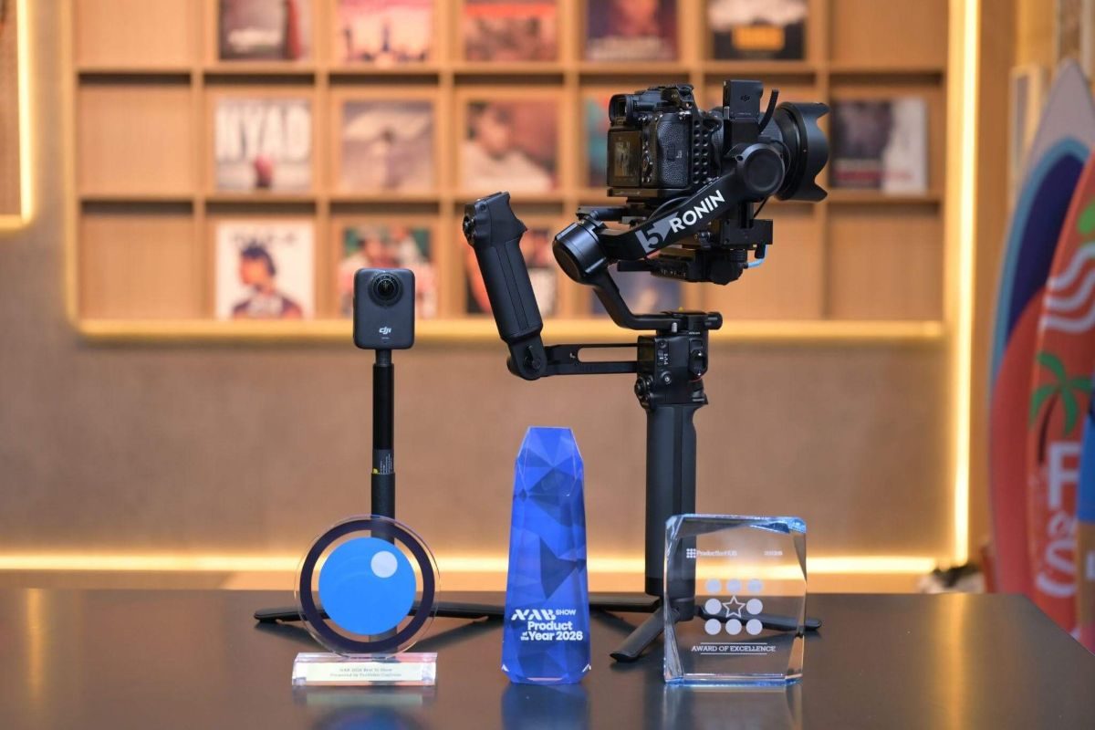 DJI RS 5 и Osmo 360 получили высшие награды на выставке NAB Show 2026
