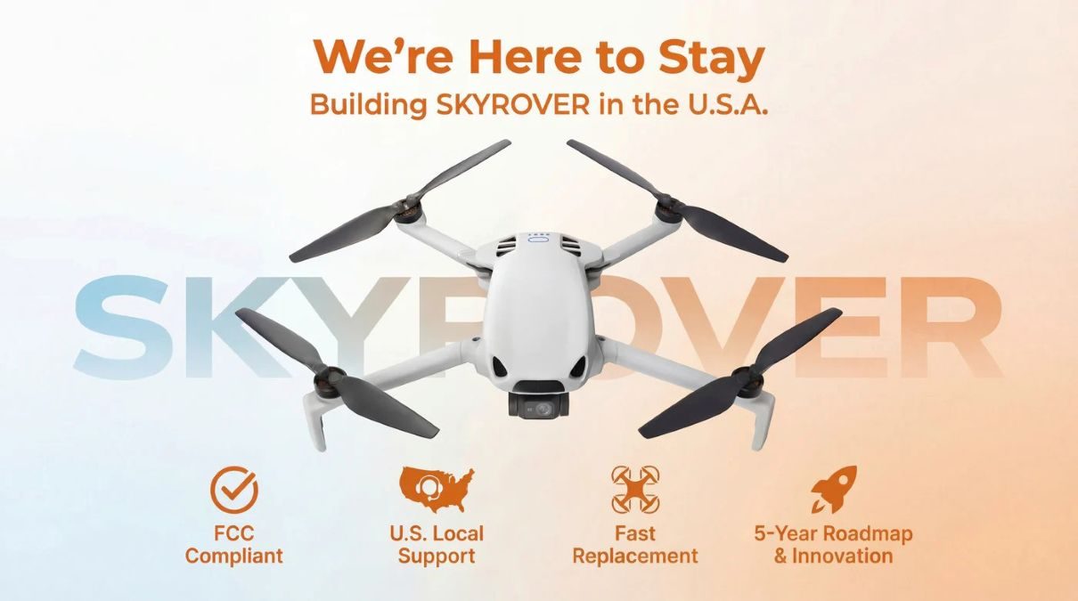 Skyrover хочет стать вашим следующим дроном DJI