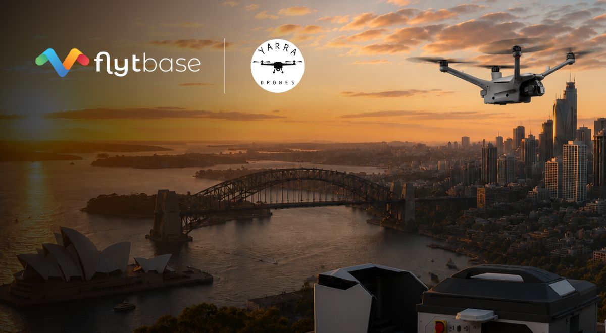 Yarra drones FlytBase bvlos australia