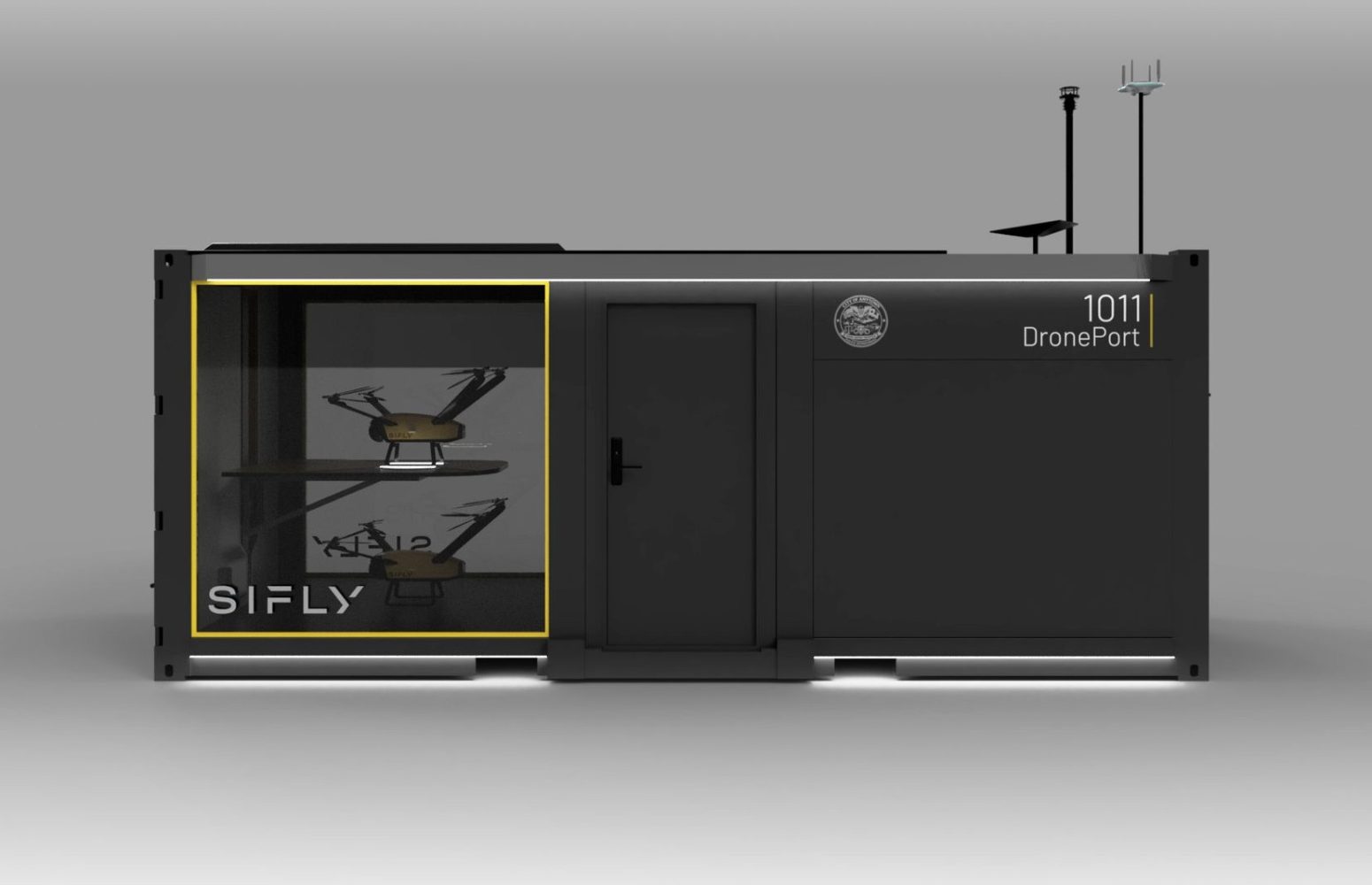 sifly droneport q12 drone dock