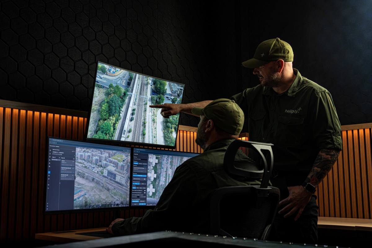 Автоматизированные дроны DJI теперь удаленно следят за железными дорогами Великобритании