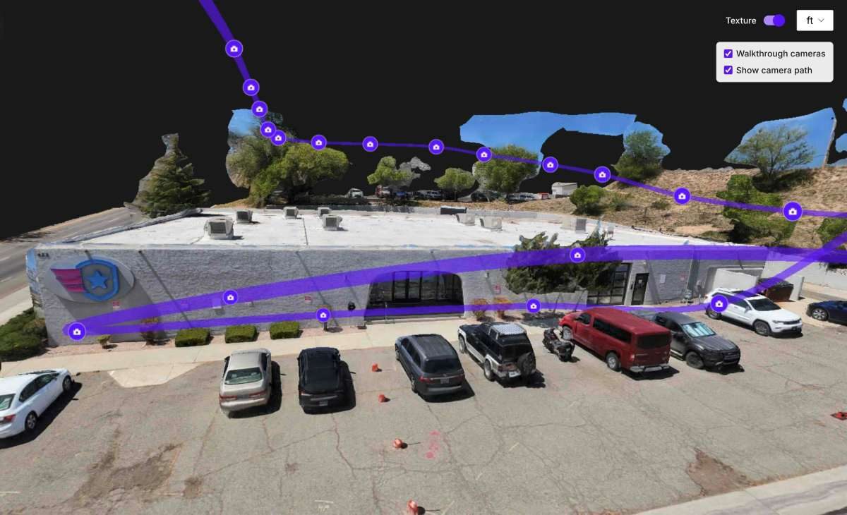 SkyeBrowse делает каждую фотографию в 3D-модели дрона интерактивной