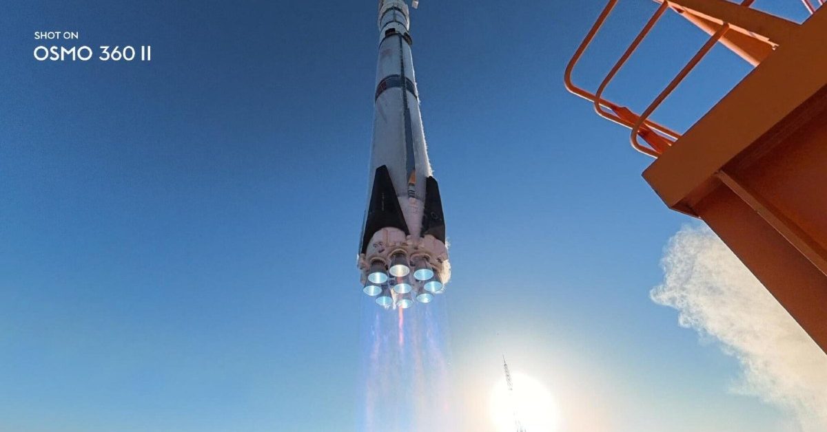 DJI’s upcoming Osmo 360 II camera films historic rocket launch