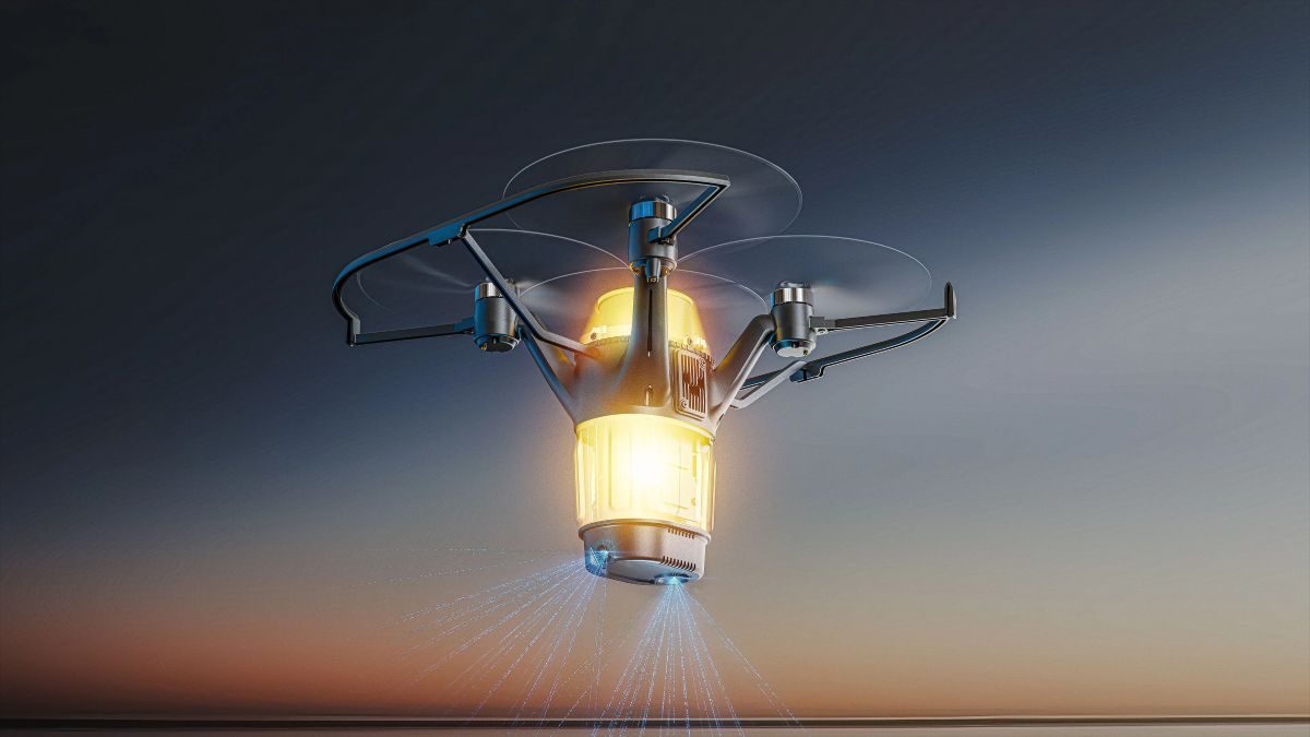 emo mini drone light show