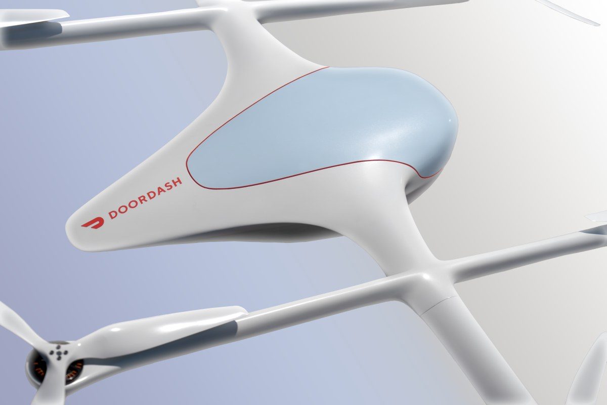 DoorDash air drone delivery new