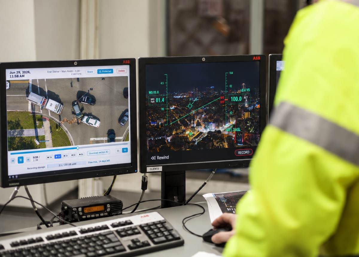 airdata live drone video rewind
