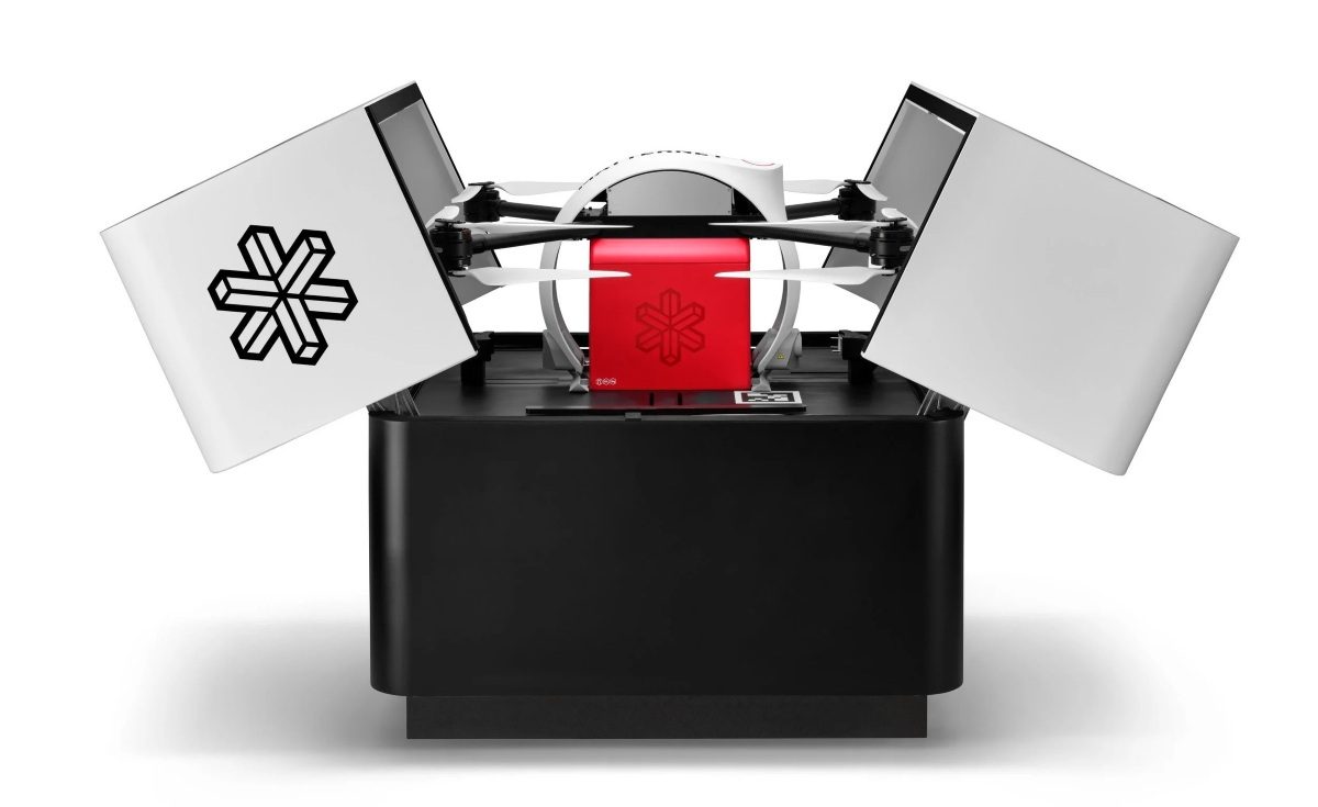 matternet m3 drone delivery dock