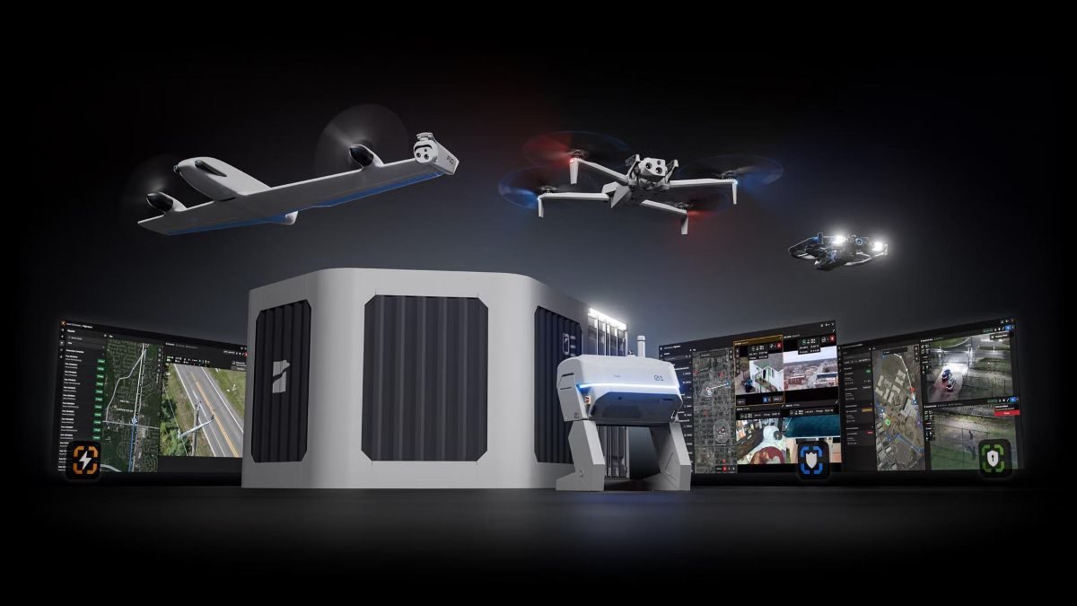 skydio new fixed wing drone f10 megadock