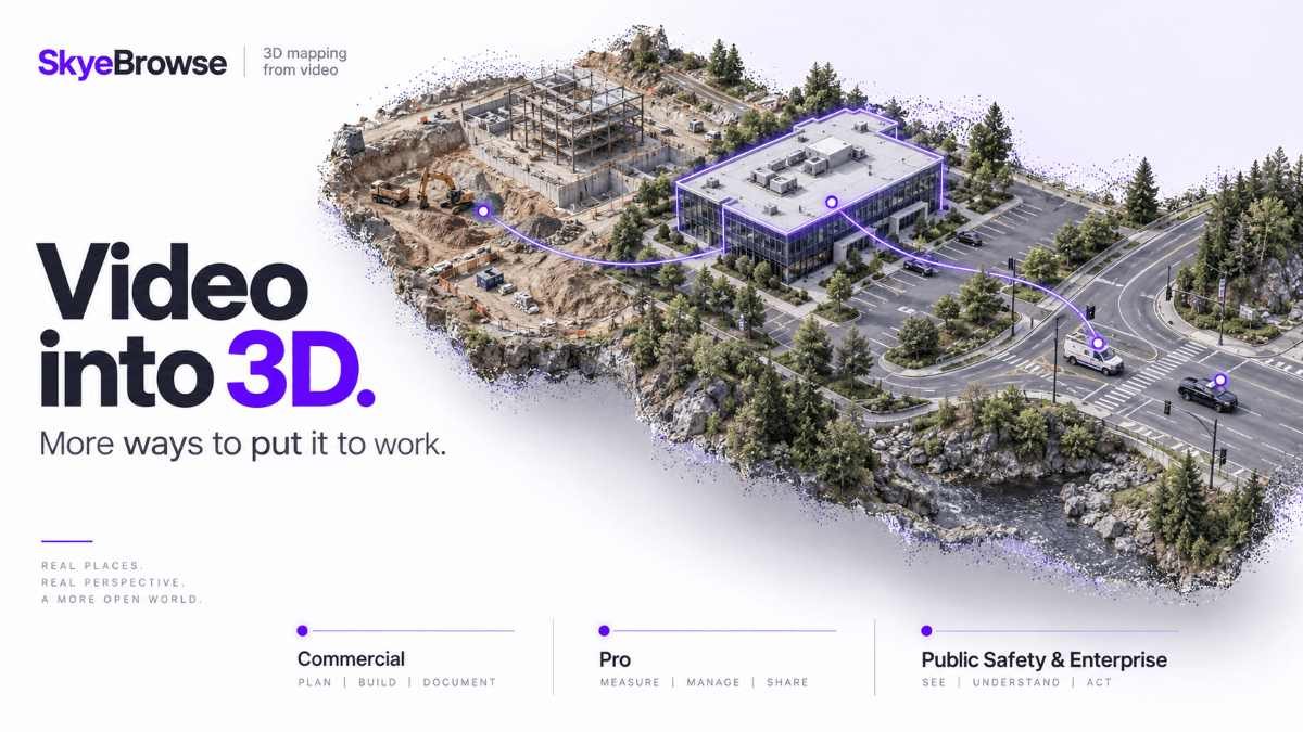 SkyeBrowse обновляет тарифы и представляет новые инструменты для создания 3D-карт с дронов