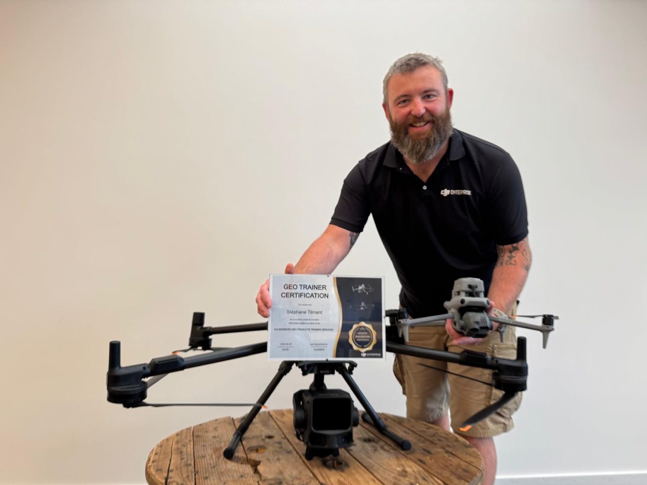 dji mapping drone training europe geo