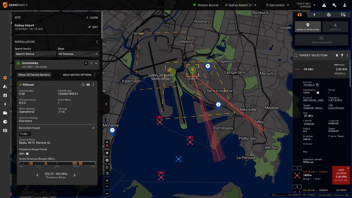 Новое обновление DroneShield повышает точность обнаружения дронов и противодействия им