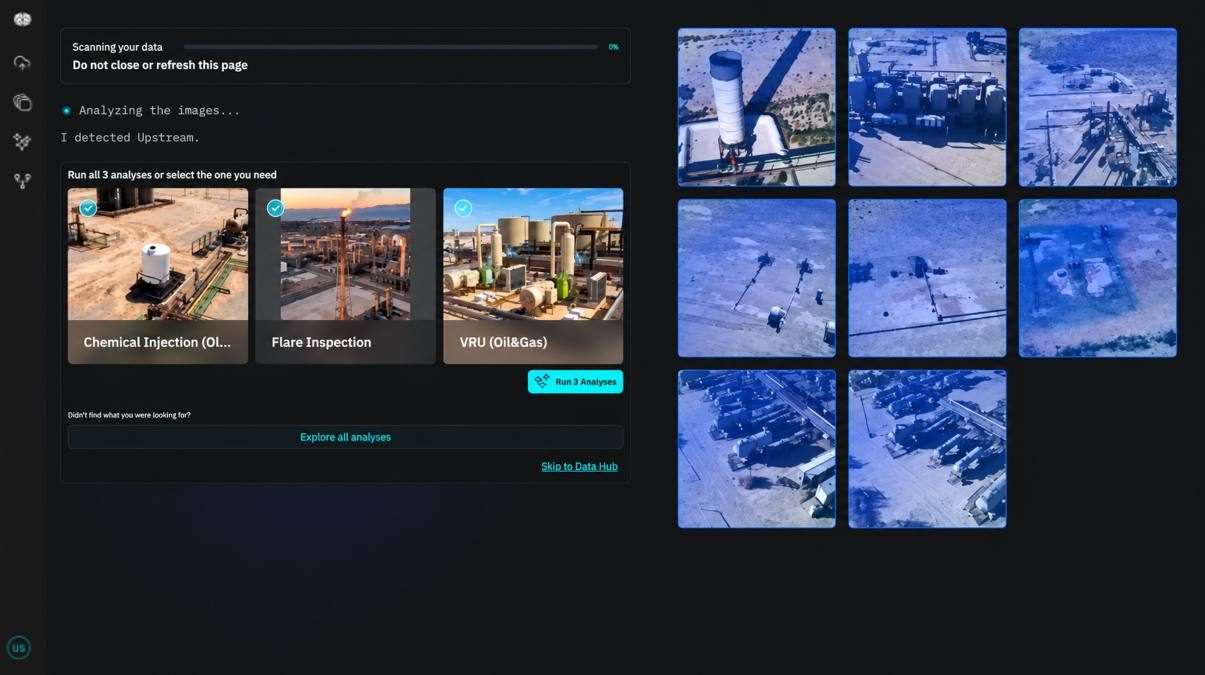 percepto axion drone inspection AI